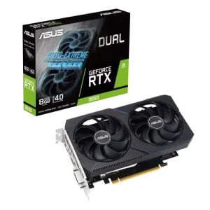ASUS Dual GeForce RTX 3050 V2 8GB GDDR6 Graphics Card