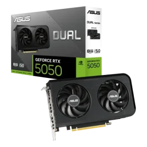 ASUS Dual GeForce RTX 5050 8GB GDDR6 Graphics Card